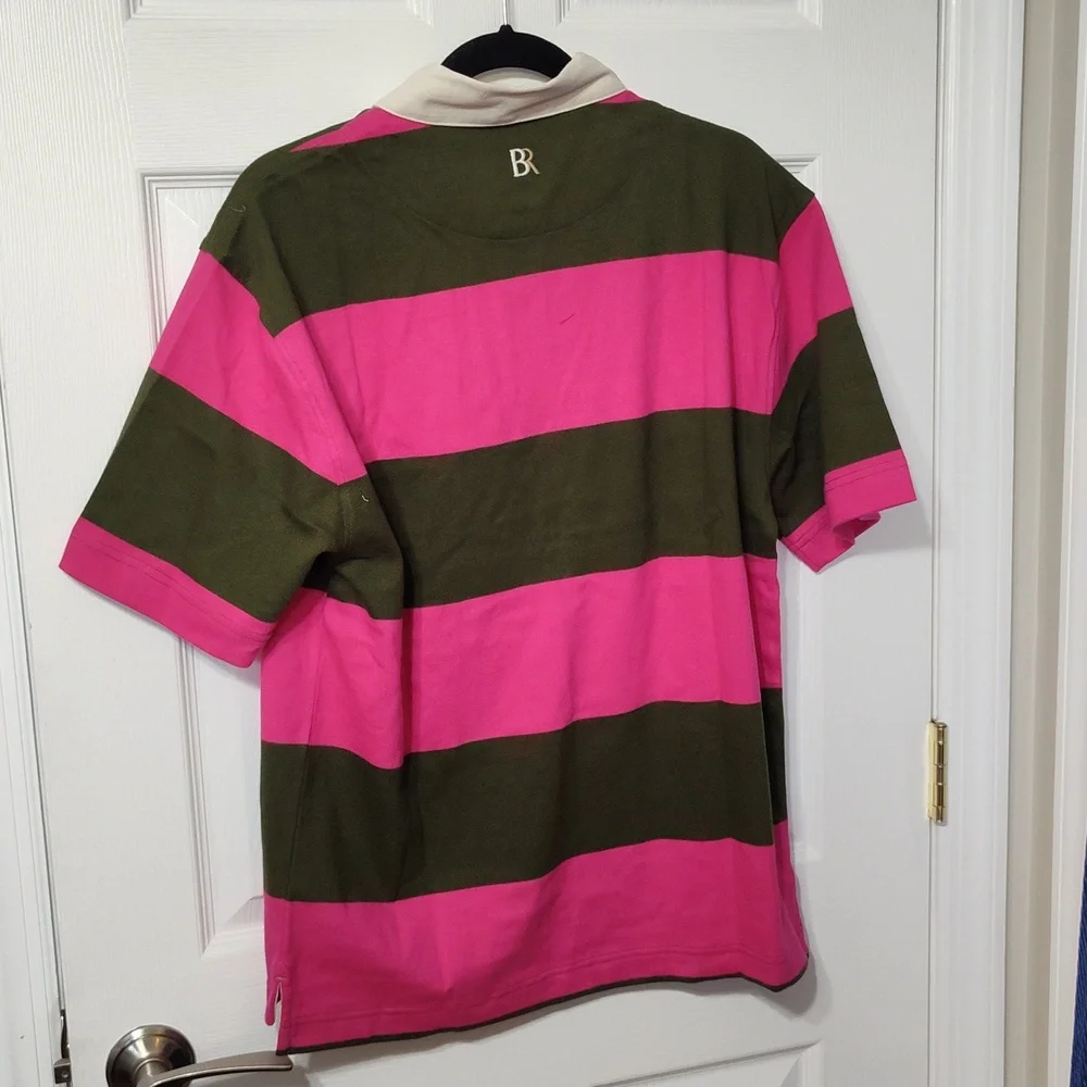 BANANA REPUBLIC LOGO RUGBY SHIRT